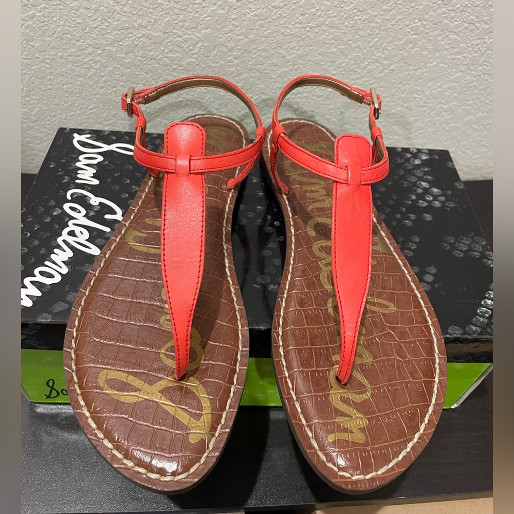 Sam Edelman Gigi Blood Orange Sandals